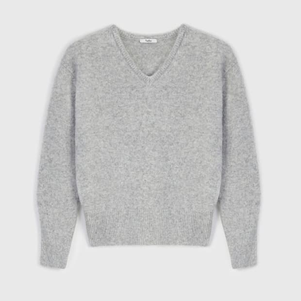 [1] 타일레 모헤어 브이넥 니트