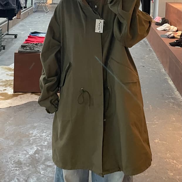 라퍼지스토어 카키 피쉬테일 자켓 H2372