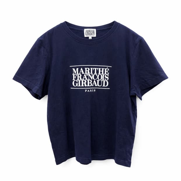 마리떼 프랑소와 저버 네이비 반팔티 M