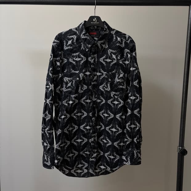 (M) Rock&Roll 락앤롤 나바호패턴 웨스턴 셔츠