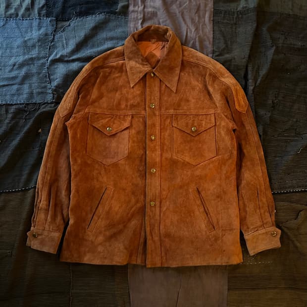 70s McGREGOR 빈티지 맥그리거 소가죽 레더 자켓