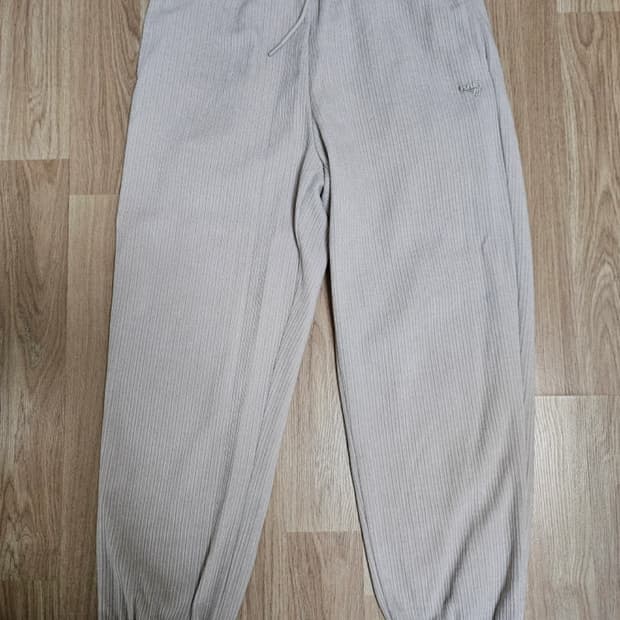 골라 베이지 조거 스웨트 팬츠