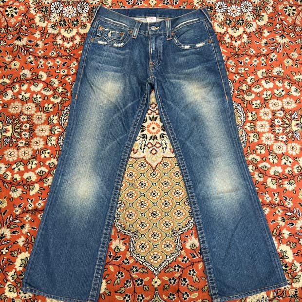 [31] 트루릴리전 빌리 부츠컷 데님 팬츠