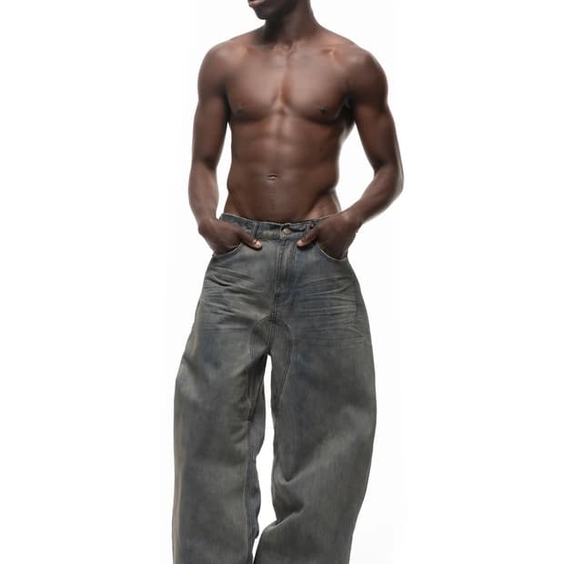 노페이스 스튜디오 콘크리트 데님