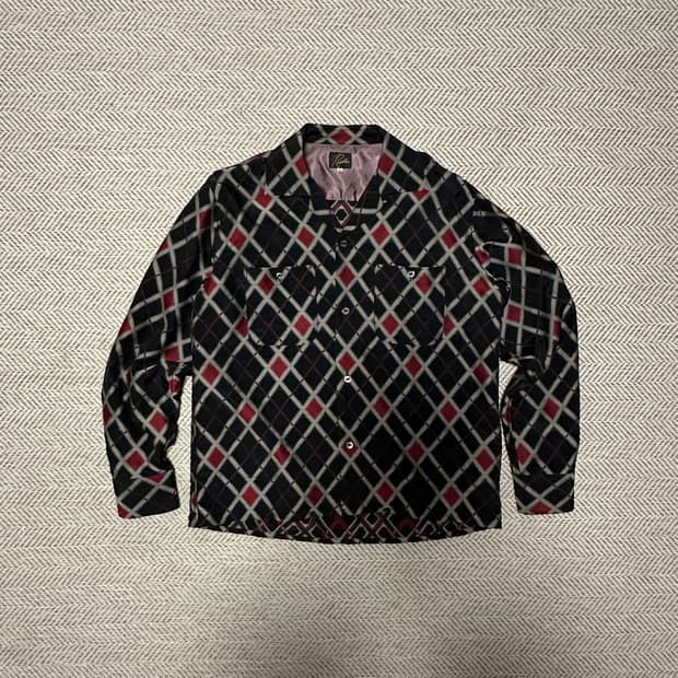 NEEDLES S/S one/up shirt