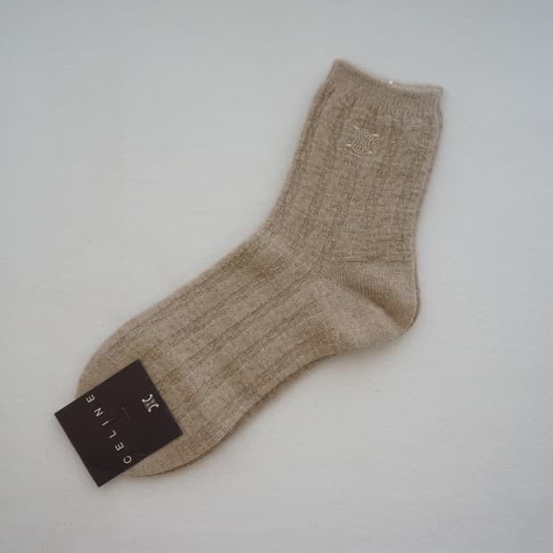 셀린느 앙고라 여성 양말