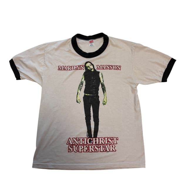 Vintage Marilyn Manson 1995 Ringer shirt