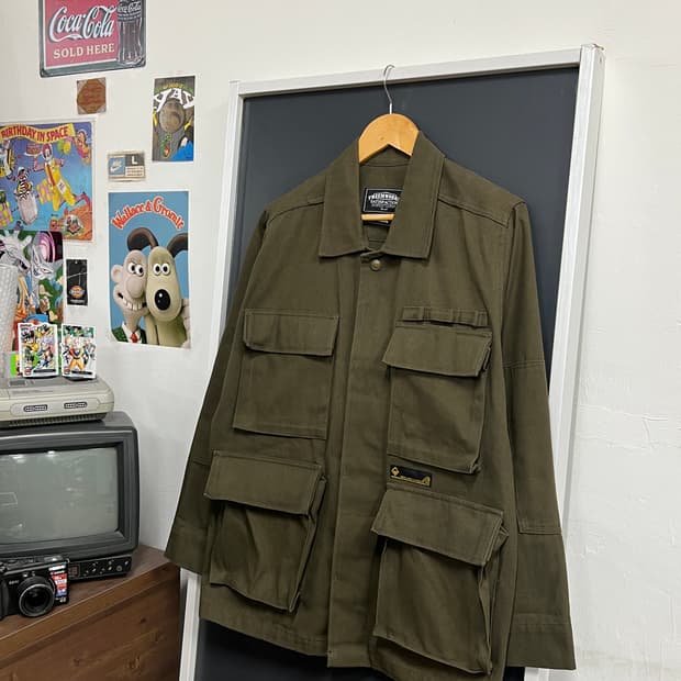 Frizm works 프리즘웍스 유틸리티 BDU 밀리터리 야상 자켓