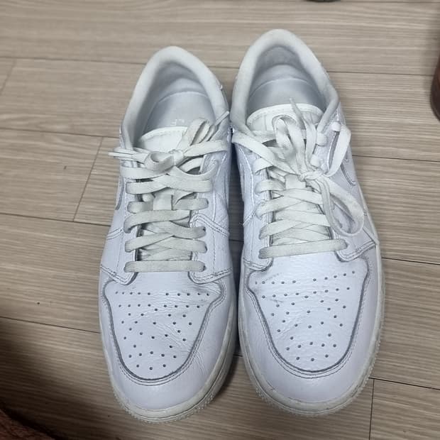 나이키 조던골프 올화이트 운동화(280)