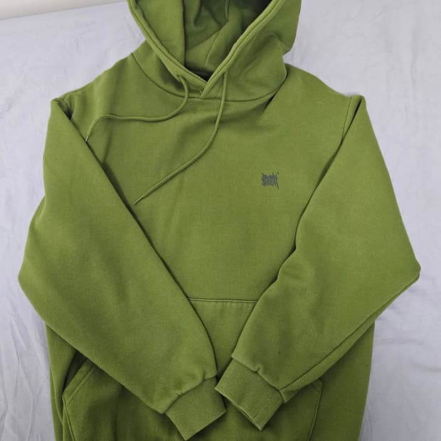 브라운브레스 연두색 후드티