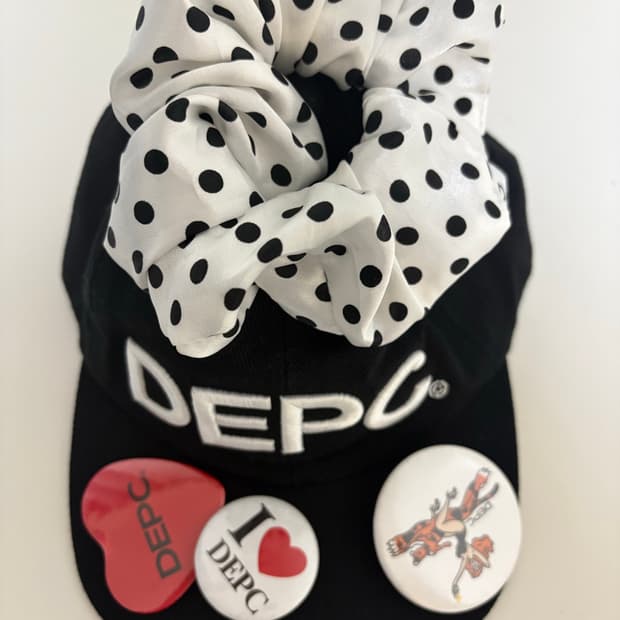 뎁크 볼캡 모자 뱃지 스크런치 일괄