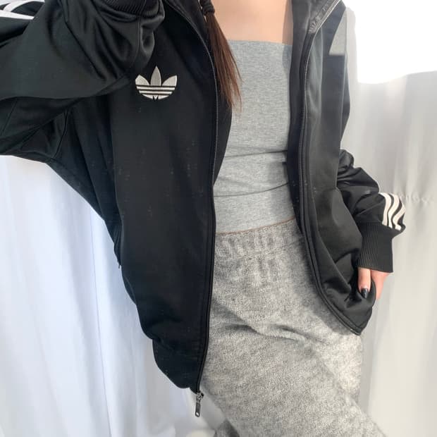 Adidas 아디다스 블랙 파이어버드 트랙탑