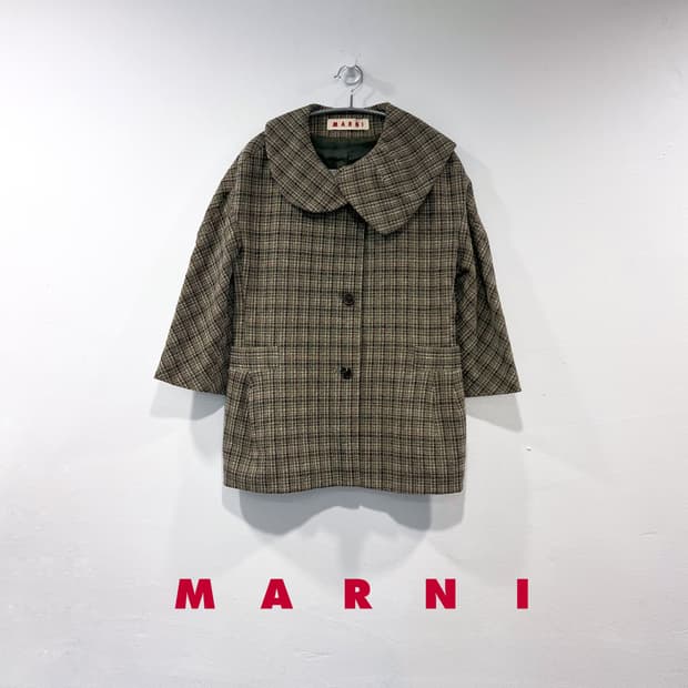 MARNI 마르니 하프 코트