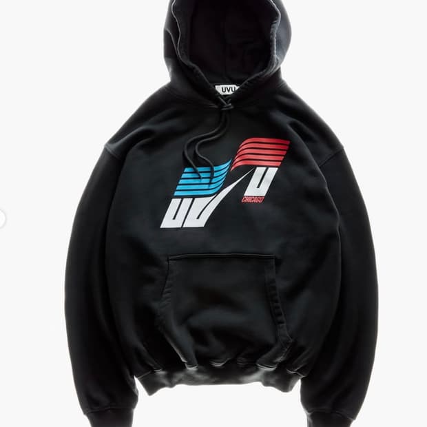 UVU 시카고 25 후드 블랙 M