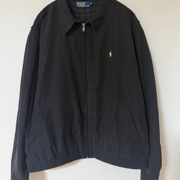 폴로 블루종자켓
