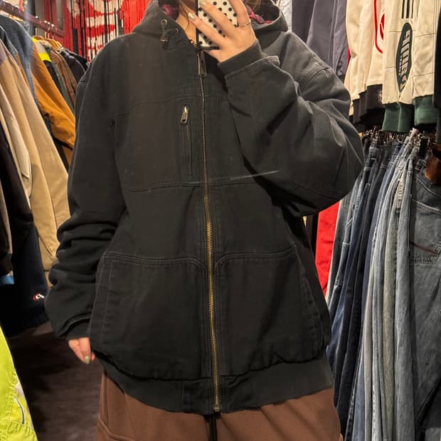 [IM] 빈티지 워크후드자켓