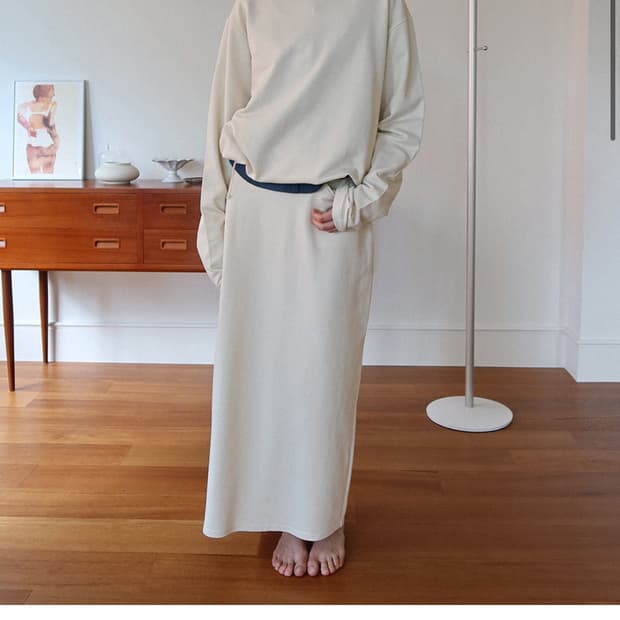 tocoll pigment skirt, os, cream