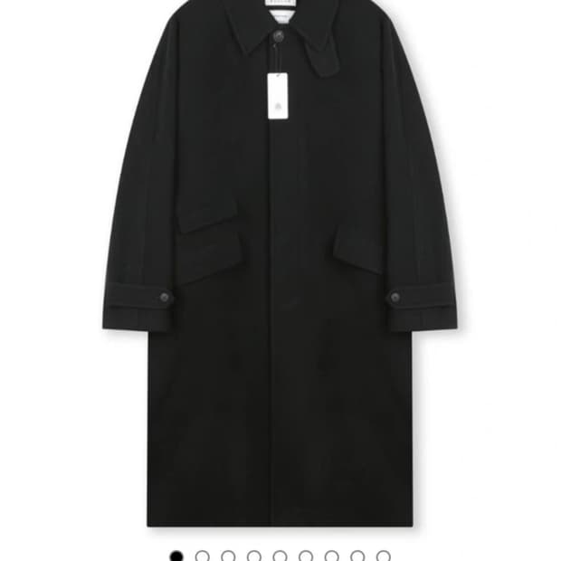 비슬로우 캐시미어 발마칸 코트 