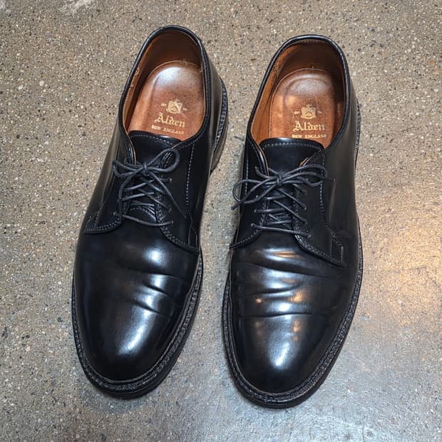 Alden 알든 9901 쉘 코도반 블랙 (7)