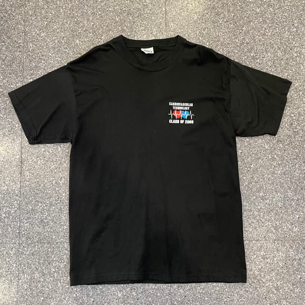 빈티지 프린팅 반팔티