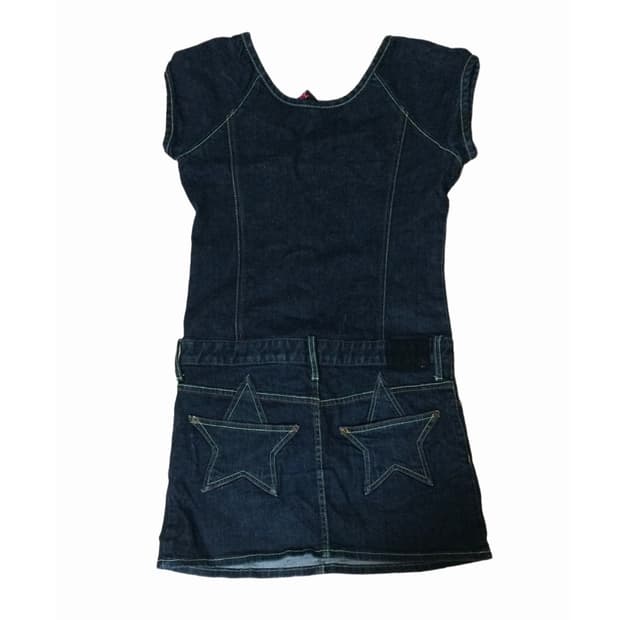 X-girl 데님 미니원피스