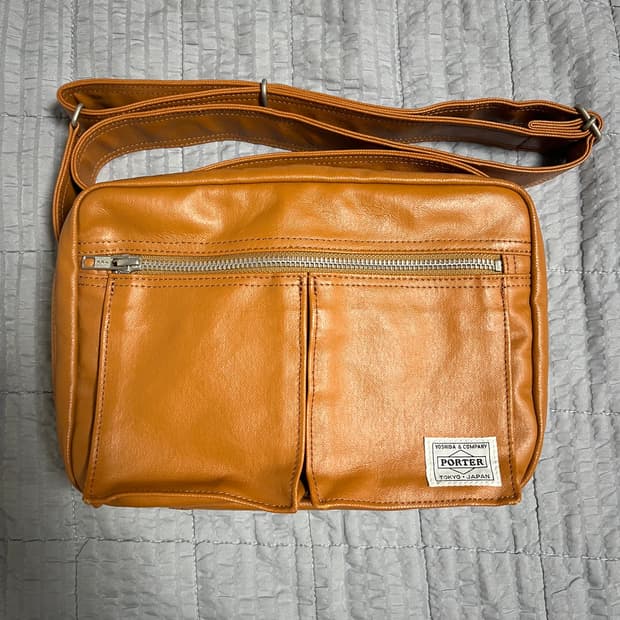 Porter 요시다 포터 프리스타일 숄더백 s사이즈 카멜