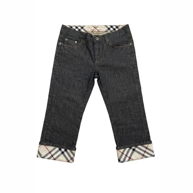 Burberry 버버리 데님 카프리 팬츠