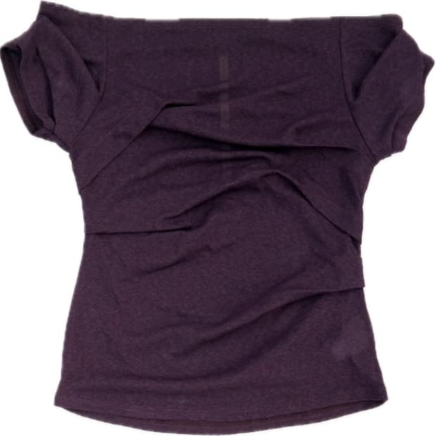 lalameemee off-shoulder top (purple)