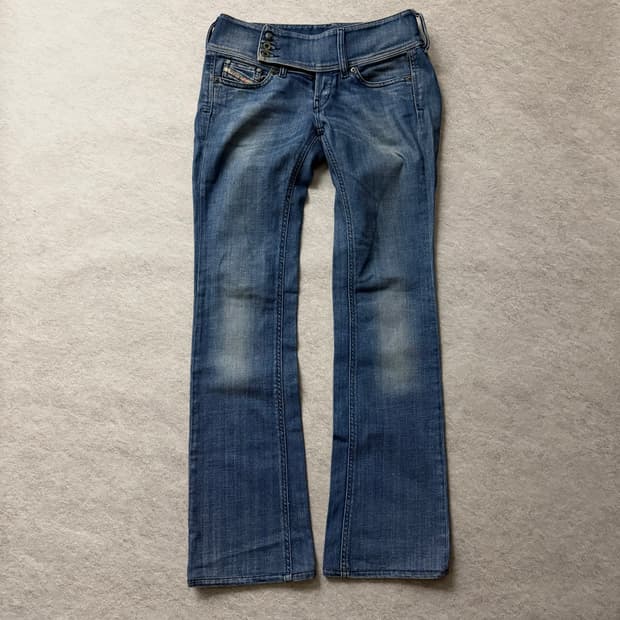 디젤 부츠컷 데님팬츠 