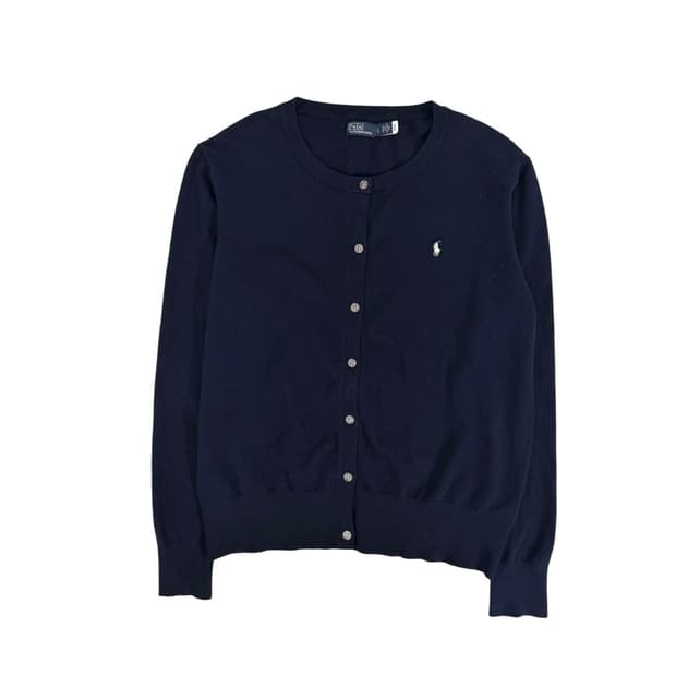 폴로 네이비 여성 가디건 L