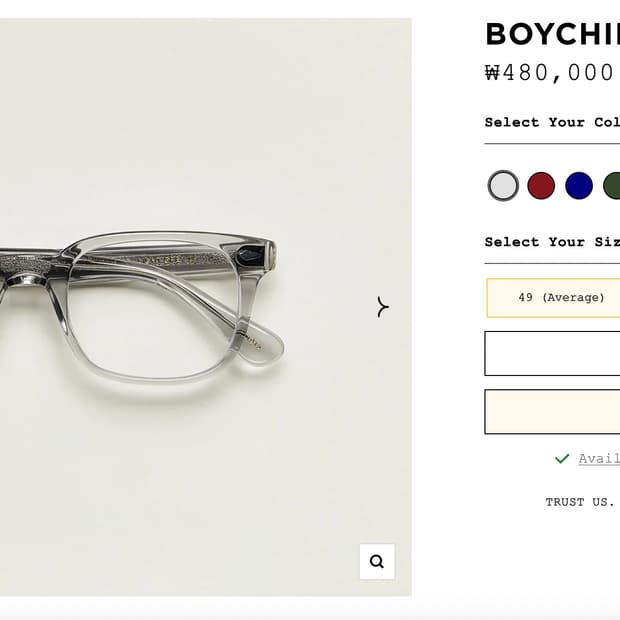 Moscot Boychik 49사이즈