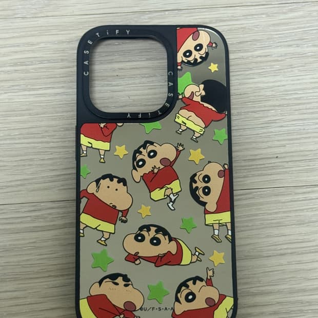 케이스티파이 정품 짱구 콜라보 케이스