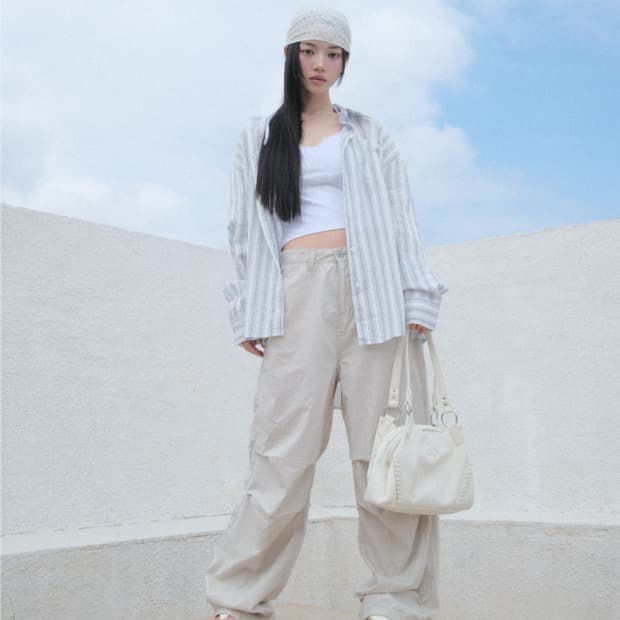 애즈온 피터 팬츠 라이트베이지