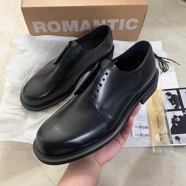 새상품(290) 로맨틱무브 베이스먼트 더비 FG블랙