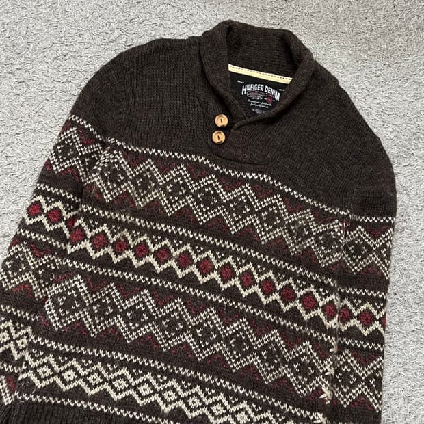 [95] 타미힐피거 데님 니트
