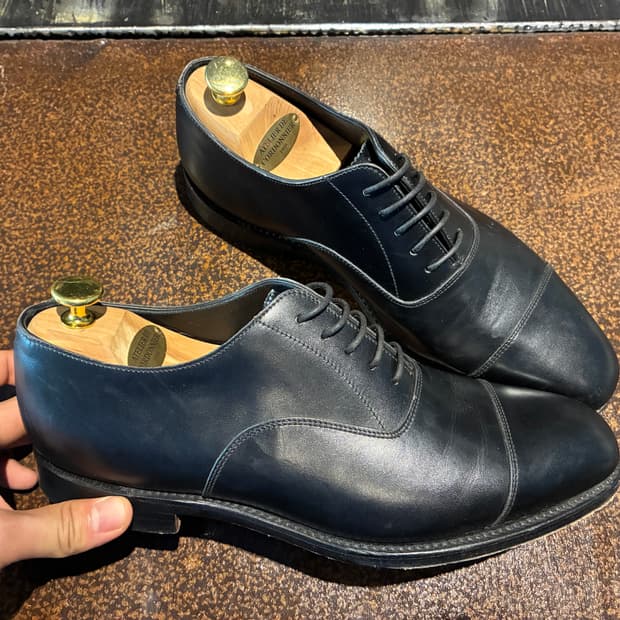 8) loake 로크 1880 알드위치 블랙 구두