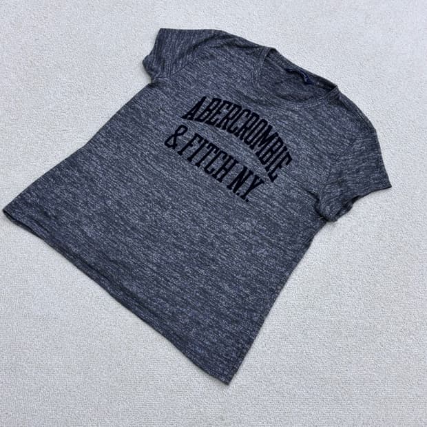 L 아베크롬비앤피치 빅로고 반팔 티셔츠 0401E
