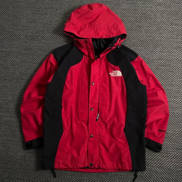 노스페이스 og 고어텍스 마운틴 바람막이 배색 자켓 o 3920