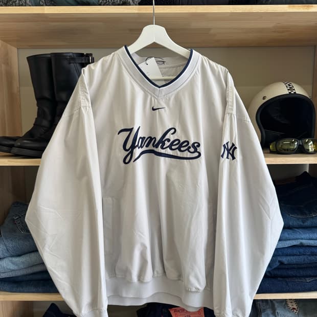 나이키 뉴욕 양키스 양키즈 어웨이 웜업 져지 L