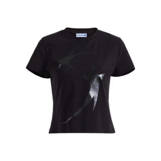 뮈글러 h&m 콜라보 여성티 s
