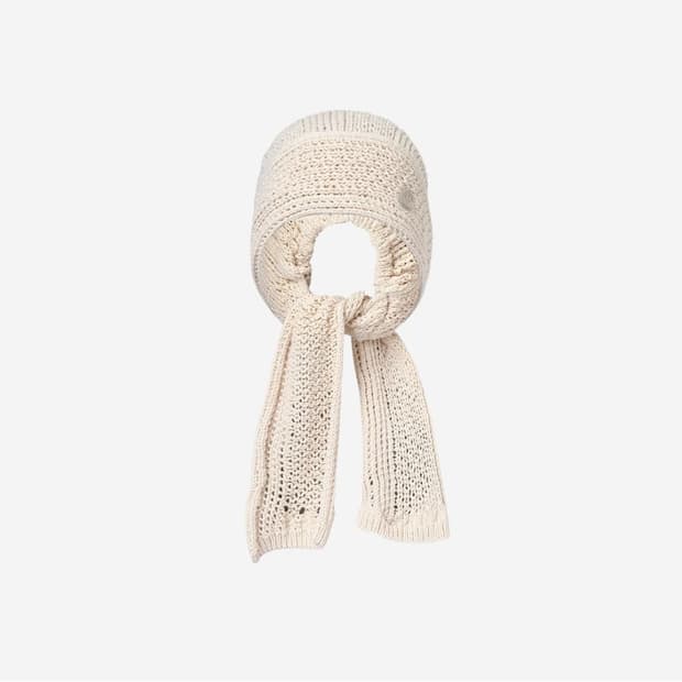 코이세이오 스카프 햇 베이지 (SCARF HAT BEIGE)