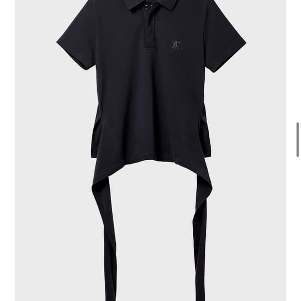 오픈와이와이 open yy trim polo T-shirt 