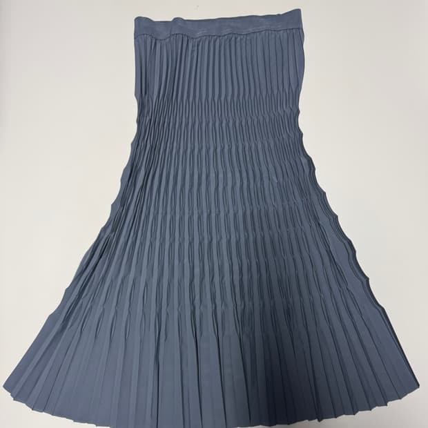 여성 SJWANI 손정완 24년도 주름 플리츠 밴딩 스커트