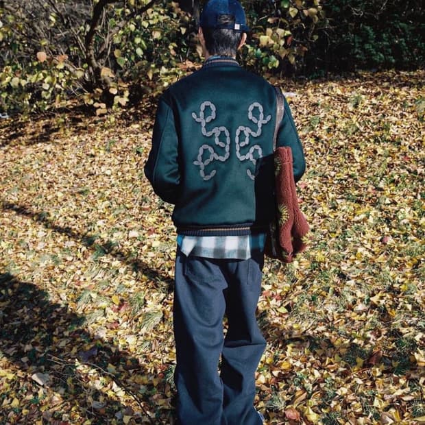 999휴머니티 울 블루종 s