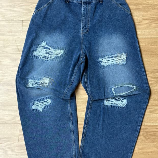 스티치 디스 데님