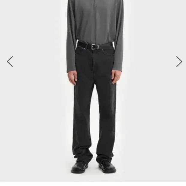 벨리에 브로큰엄브렐라 데님 팬츠 28