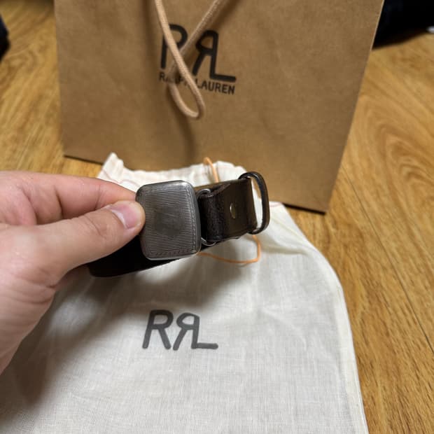 교환 rrl 빈센스 브라운벨트34->32