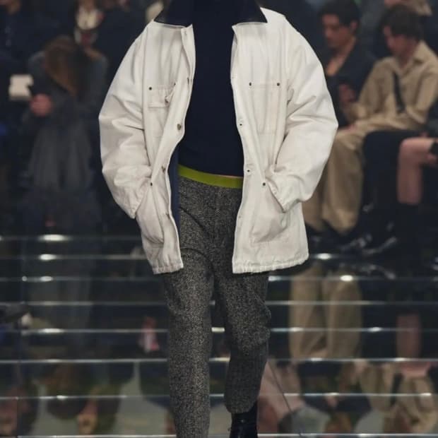 프라다 캔버스 워크자켓