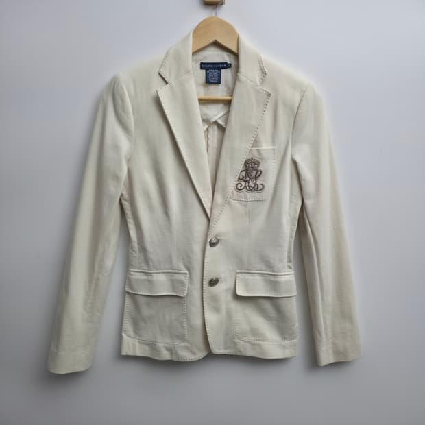 [2] 폴로 랄프로렌 아이보리 블레이저 자켓