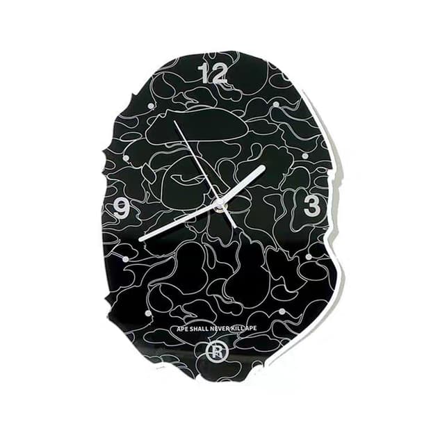 베이프 벽걸이 시계